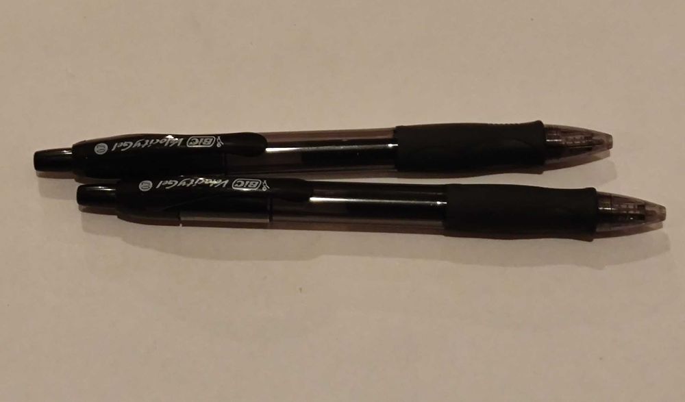 Długopisy Velocity medium Bic czarny szt. 3