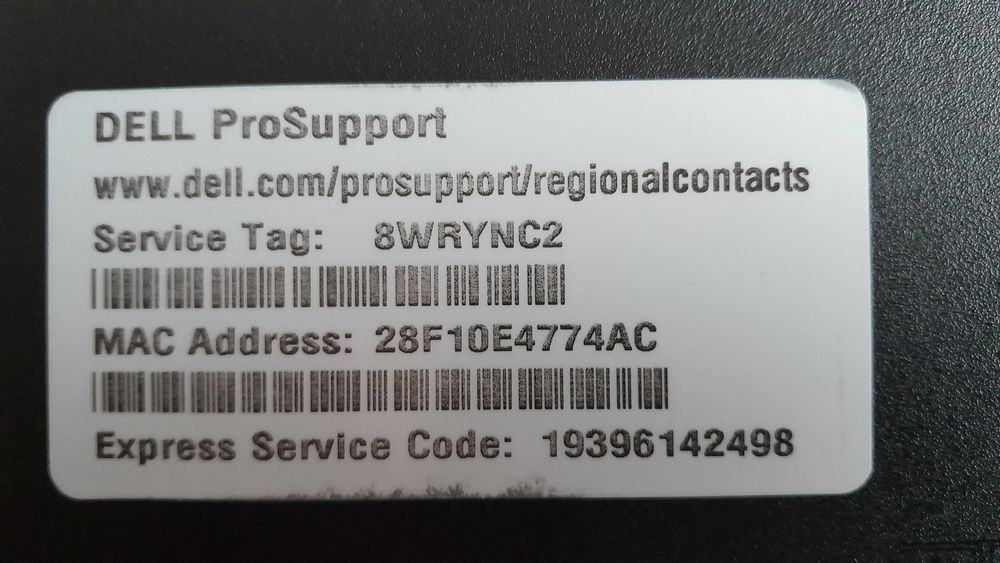 Laptop Dell E5570 Intel Core i5-6300U CPU 2,40 GHz 15,6"