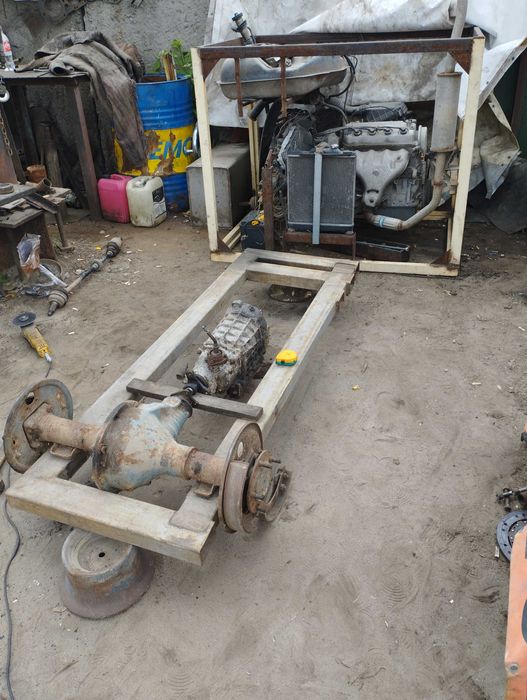 Мінітрактор саморобний