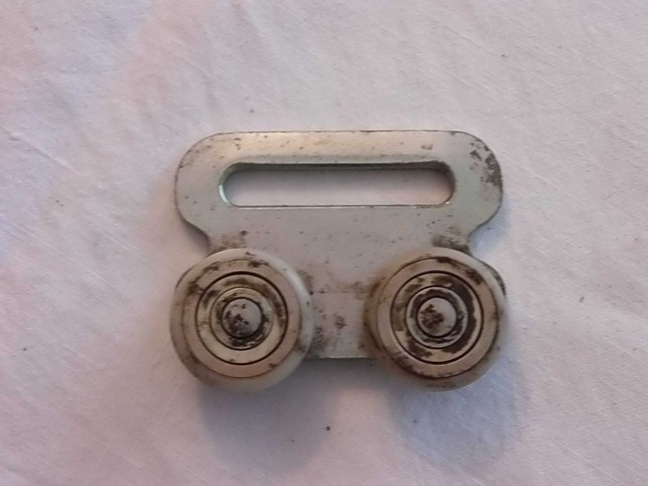 EDSCHA Wózek Rolka podwójna prowadząca dachu firanki 2 szt.