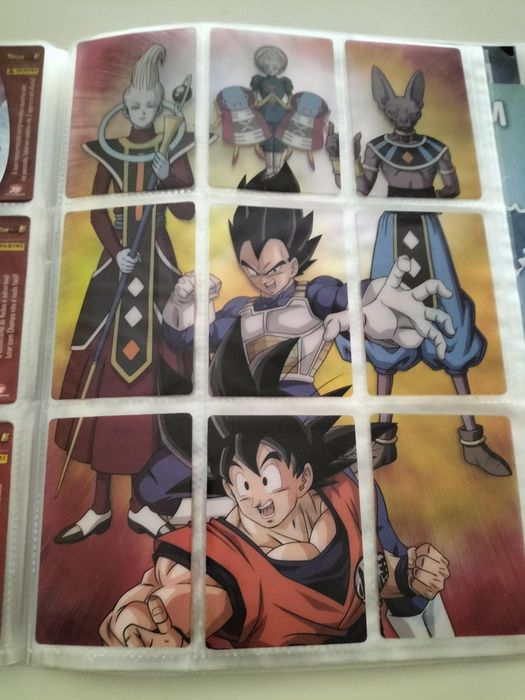 Coleção completa de Trading Cards Dragon Ball Super
