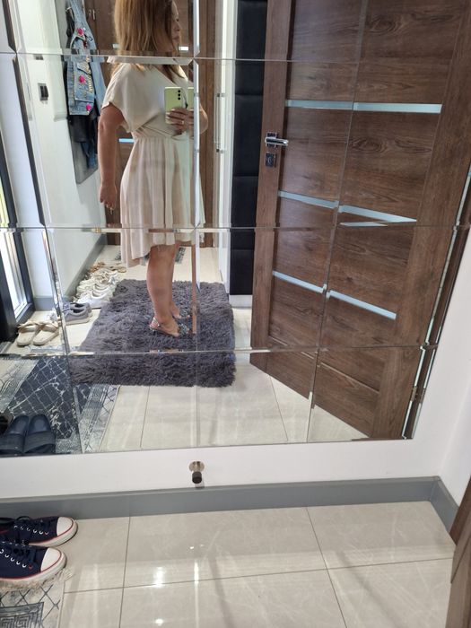 Sukienka letnia uni asymetryczna