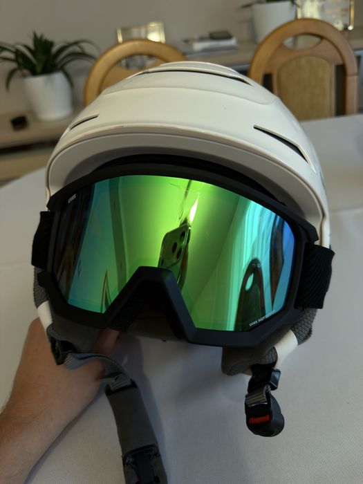 Kask Uvex Legend 2.0 + gogle Uvex Athletic FM