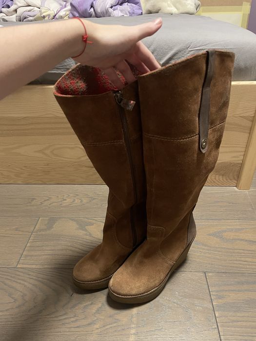 коричневі чобітки Tommy Hilfiger (37р)