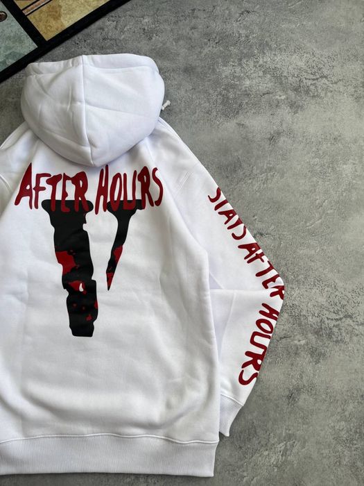 Худи Vlone After Hours белое