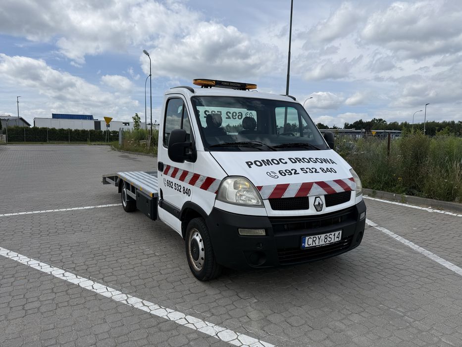 Renault Master 2004r. Laweta pomoc drogowa