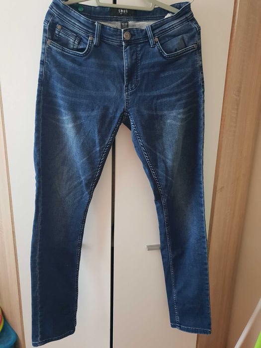 Spodnie męskie jeansy spodnie jeansowe