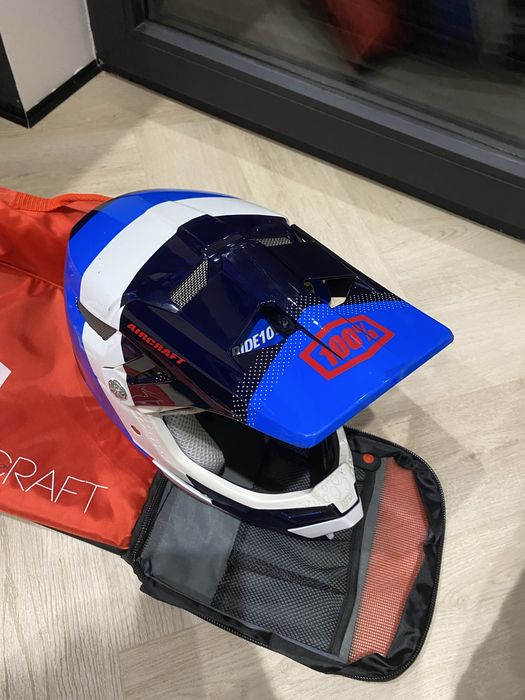 Kask 100% Aircraft 100% – XS na szczeke na rower motor hulajnoge