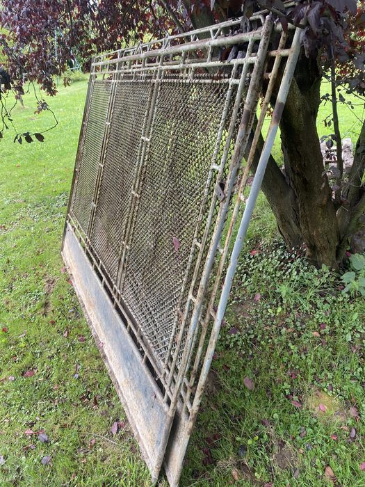 Brama dwuskrzydłowa wjazdowa do renowacji