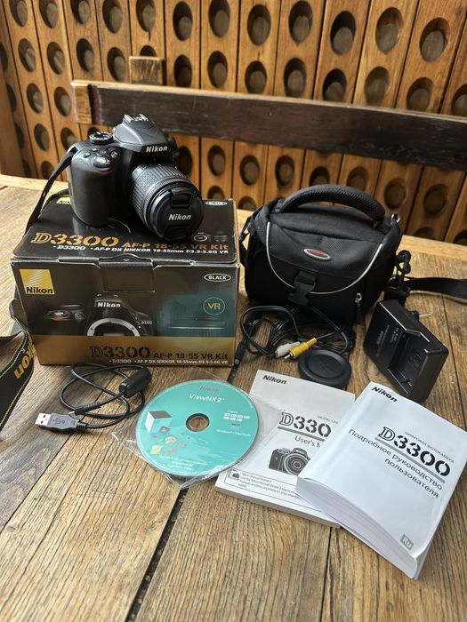 nikon d3300 18 55 - купить цифровые фотоаппараты - Цена на OLX.ua