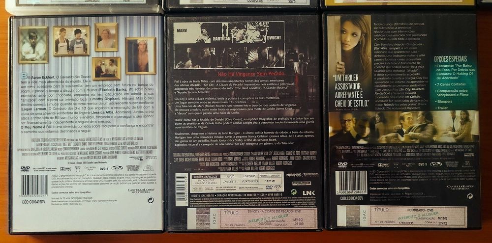 Lote de DVDs Conjunto #1