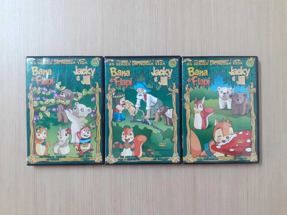 Bana e Flapi / Jacky e Jill (As Séries da Nossa Vida) - DVD
