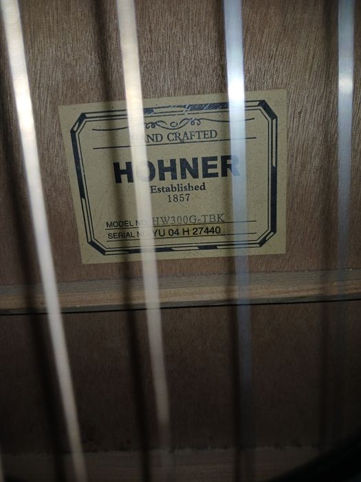 Акустична гітара Horner hw300g