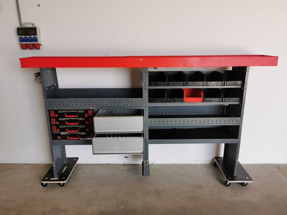 Zabudowa serwisowa warsztatowa CRAFTER SPRINTER TRANSIT MAN TGE IVECO