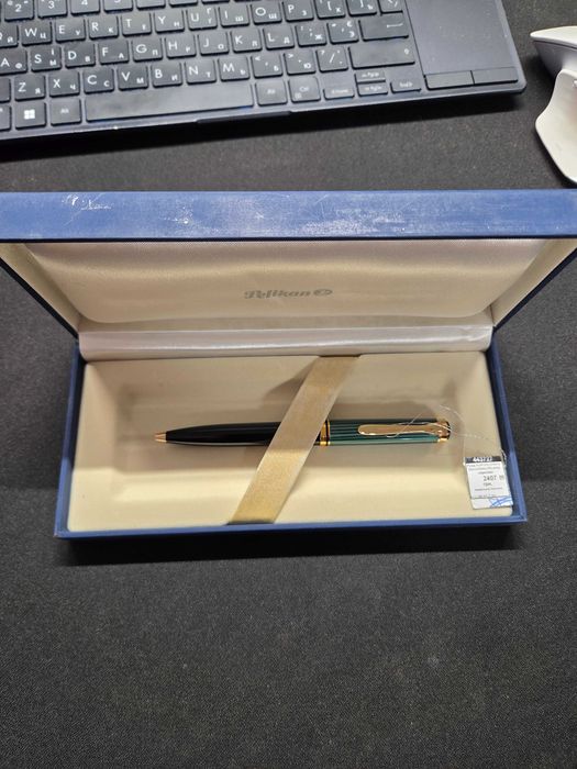 Кулькова ручка Pelikan Souverän 800 Black Green | Нова з биркою