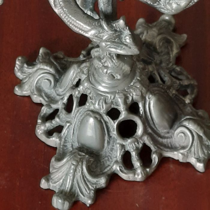 Candelabro antigo 3 lumes