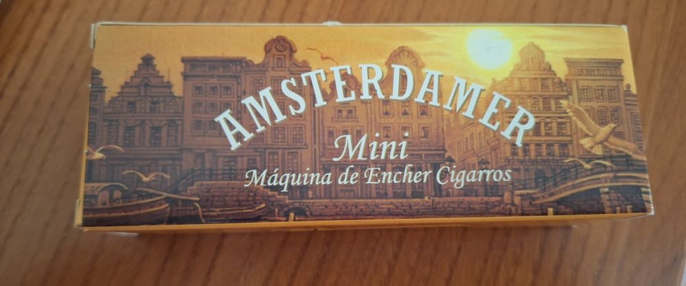Mini Máquina de Encher Cigarros Amsterdamer