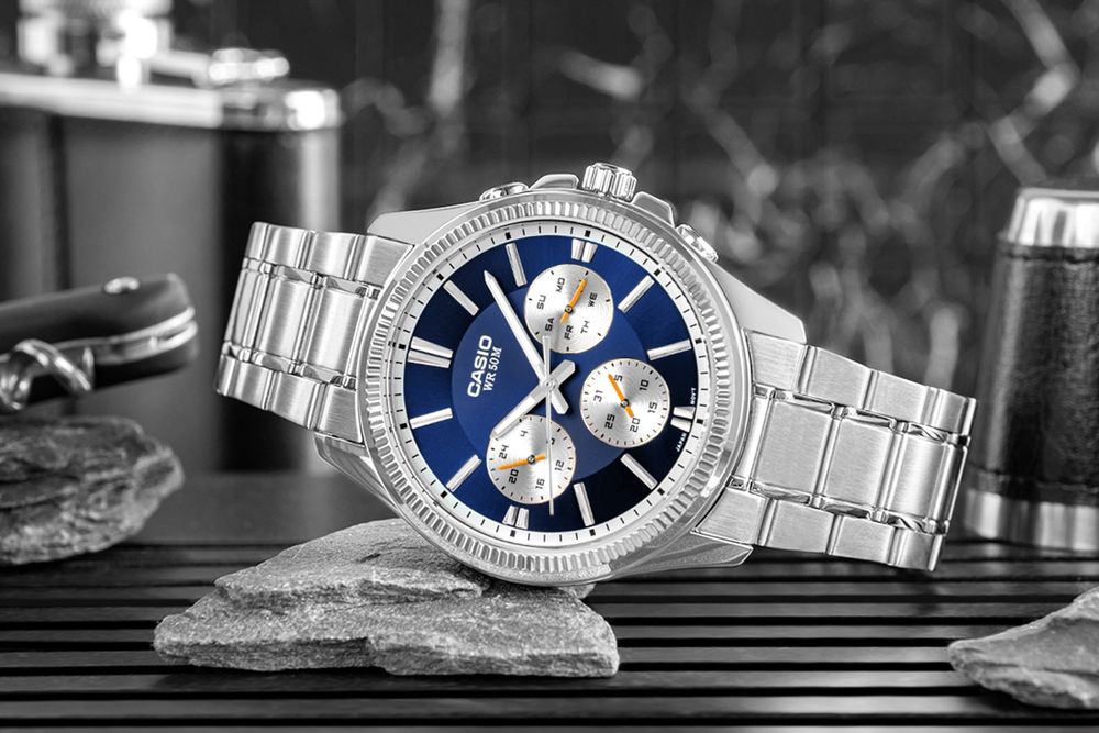 zegarek męski casio mtp-1375d-2a1vdf + box