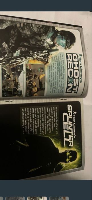 Folheto Tom Clancy’s