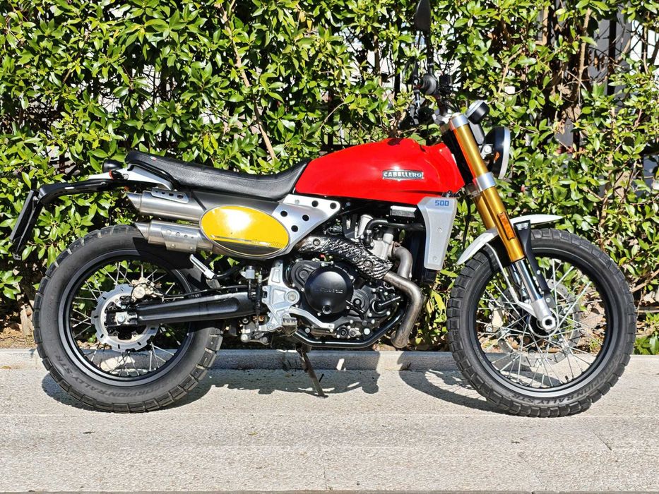 Fantic Caballero 500 Scrambler 2023 — 100% original, revisões na marca