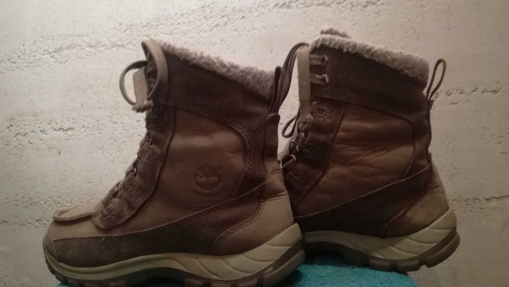 Damskie śniegowce TIMBERLAND CHILBERG PREMIUM r.37,5 skóra st.b.dobry
