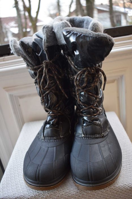 дутики сноубутсы зимние сапоги ботинки калоша Crane р. 41 26,4 см