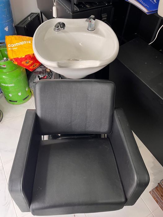 Rampa de lavagem de Cabelos