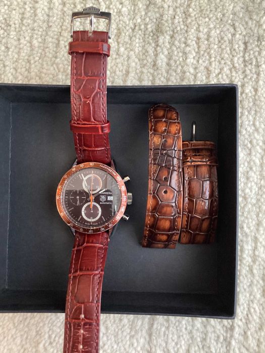 Tag Heuer Carrera Calibre 16 CV2013 z opakowaniem w super stanie