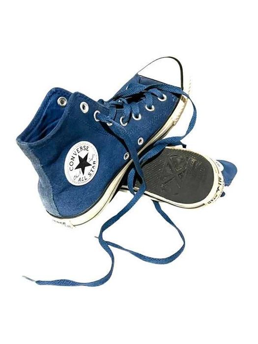 Świetne stylowe buty Converse niebieskie z zamszu stylowe rozmiar 38
