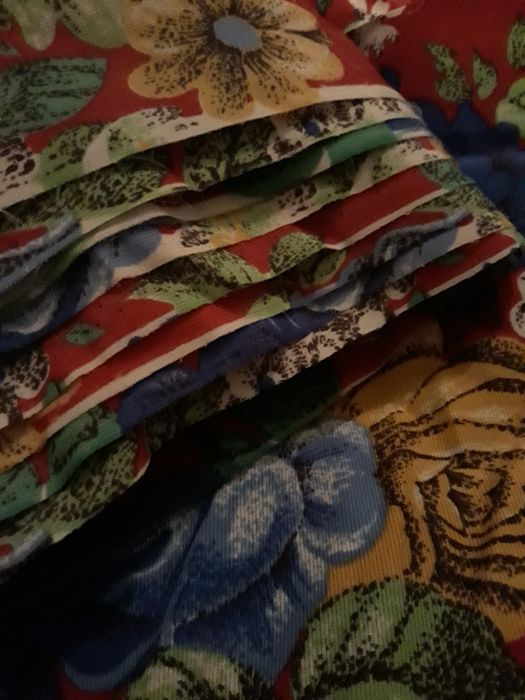 Ткань СССР Ацетатный шелк Отрез 1,1×20м Винтаж