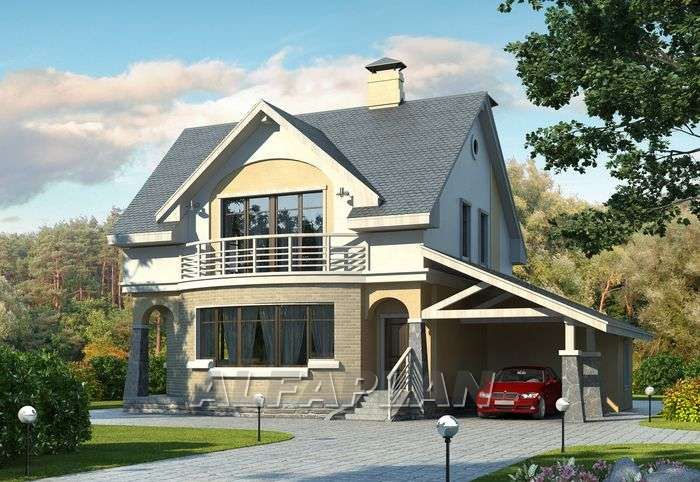 Недостроенный дом в с. Доброалександровка (Овидиопольский район)