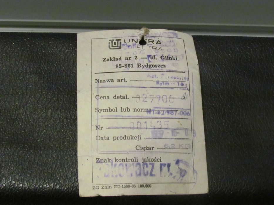 Automat perkusyjny unitra eltra RYTM 16