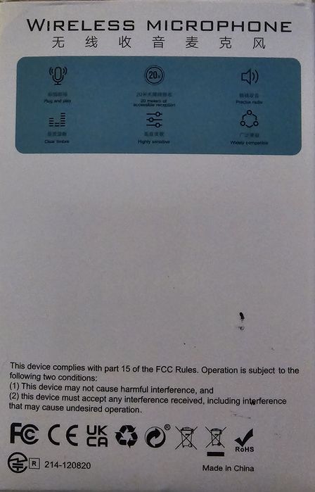 Zestaw mikrofonów bezprzewodowych do smartfonów na USB-C z etui