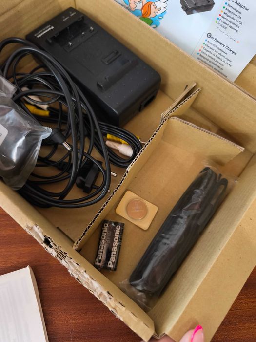 Máquina de filmar panasonic