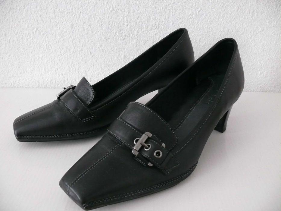Buty damskie "Clarks" czółenka skóra 100%