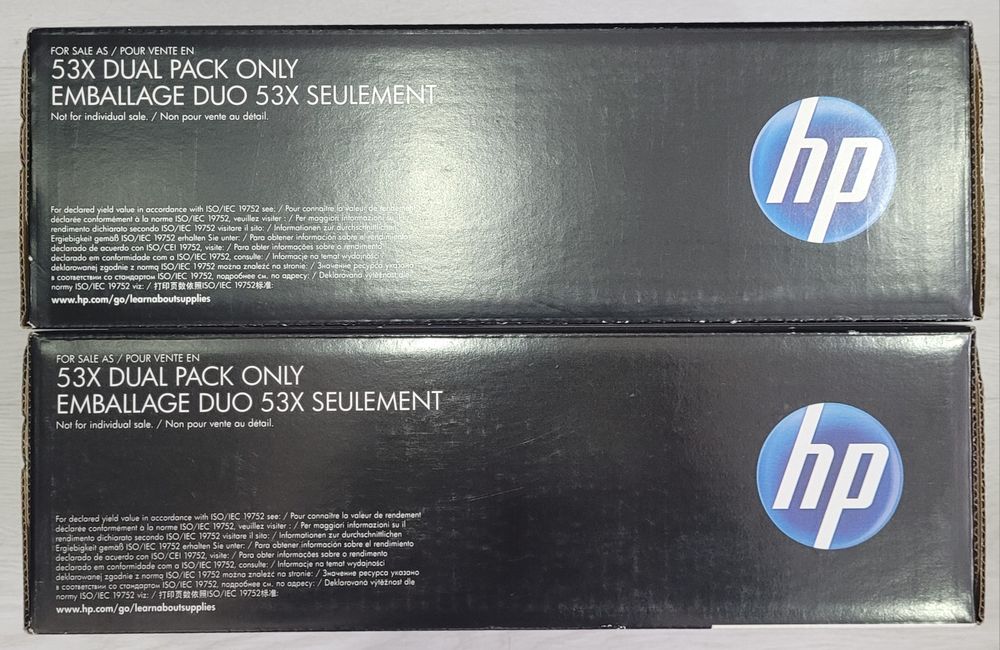 2 HP laserjet 53X dualpack selados + Oferta