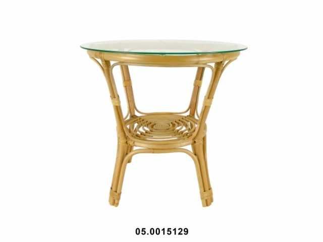 Mobiliário Jardim Rattan -Conj Sofá +2Cadeiras +Mesa Castanho 72 cm