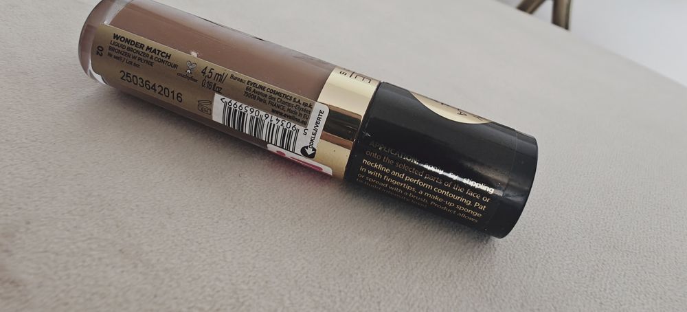 Eveline Cosmetics Wonder Match Liquid Bronzer Contour bronzer do twarz