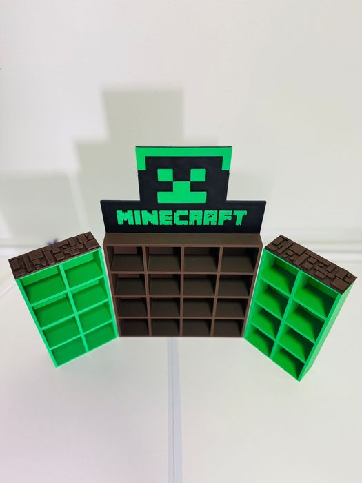 ‼️Різні Полички Підставки Kinder Joy Minecraft Майнкрафт кіндер Будинок