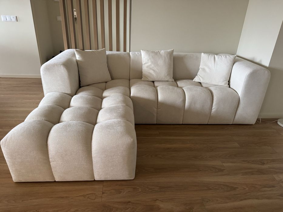 Sofá novo em tecido