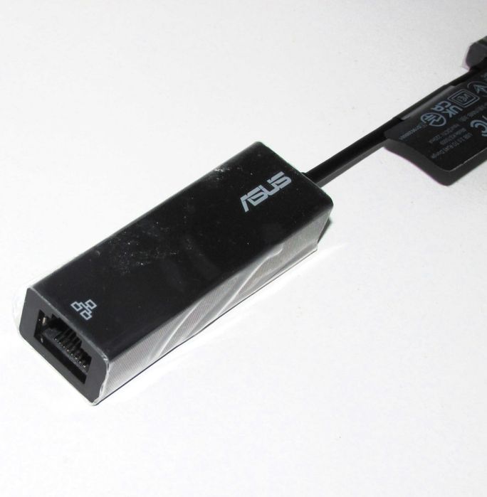 Adaptador ASUS Dongle OH102 USB 3.0 to RJ45 1000 Mbps NOVO