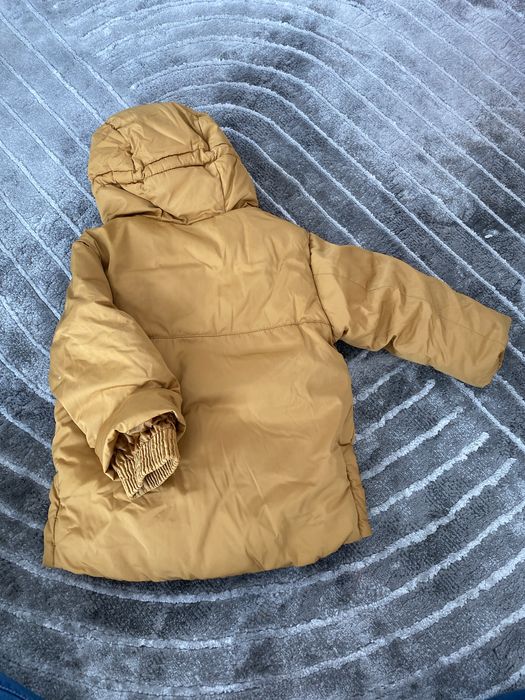 Zara kurtka puch naturalny 92