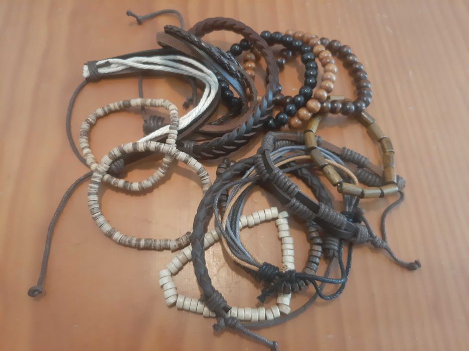 Pack pulseiras homem