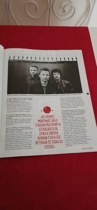 Revista Blitz de 2015 - Muse