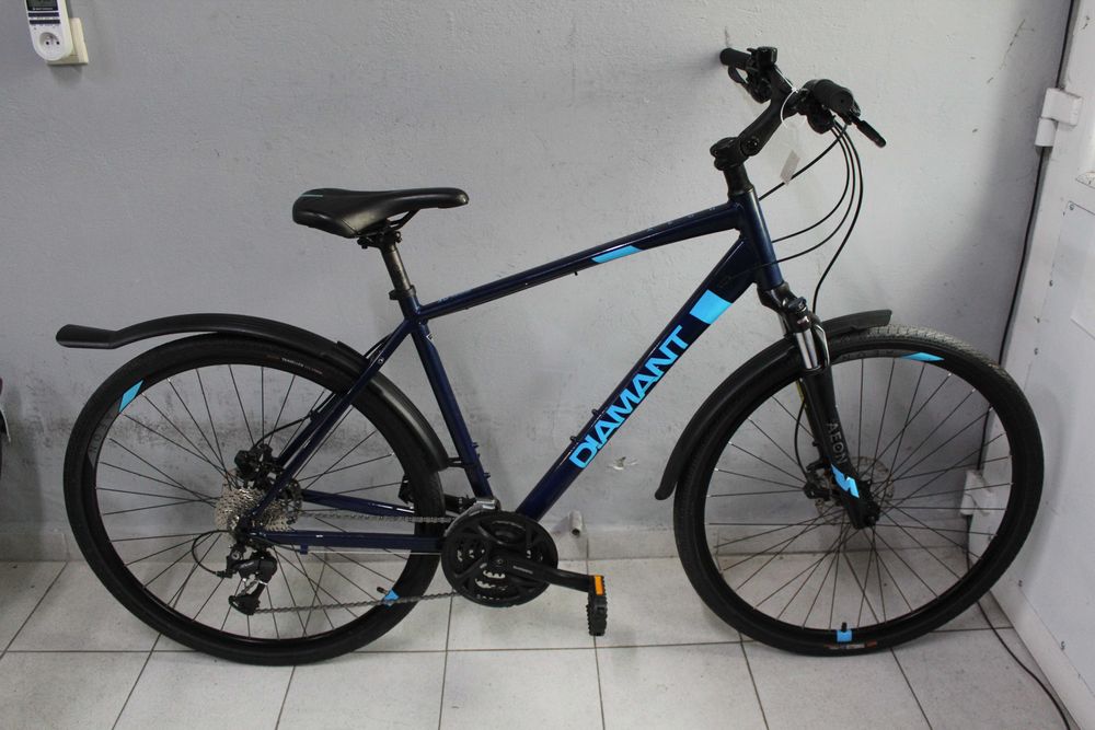 Rower crossowy DIAMANT AEON, Rama 20", Koła 28". Ham. Tarcze, Deore