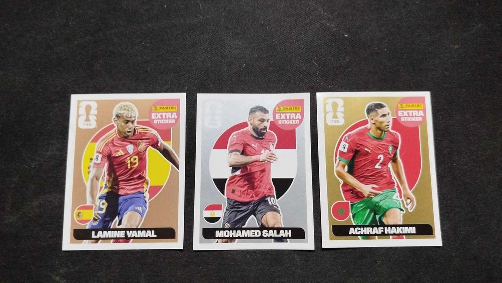 Cromos Extras/Raros do Álbum Oficial da Copa do Mundo 2026 - Negociável