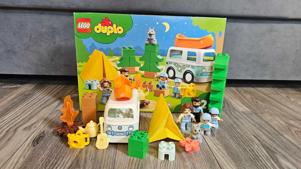 Klocki Klocki LEGO® 10946 Duplo - Rodzinne biwakowanie