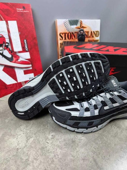 Кросівки Nike P-6000 Anthracite Smoke Grey графіт. Чоловічі кросівки. Демісезон. Преміум якість.