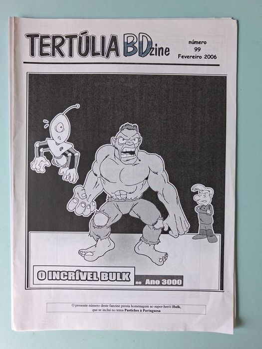 TERTÚLIA BD ZINE - Vários exemplares disponíveis. Banda desenhada.