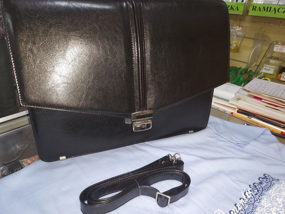 Teczka męska skóra ekologiczna